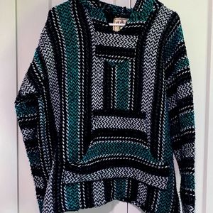 Baja Joe Rasta Pullover Hoodie |Size Unisex